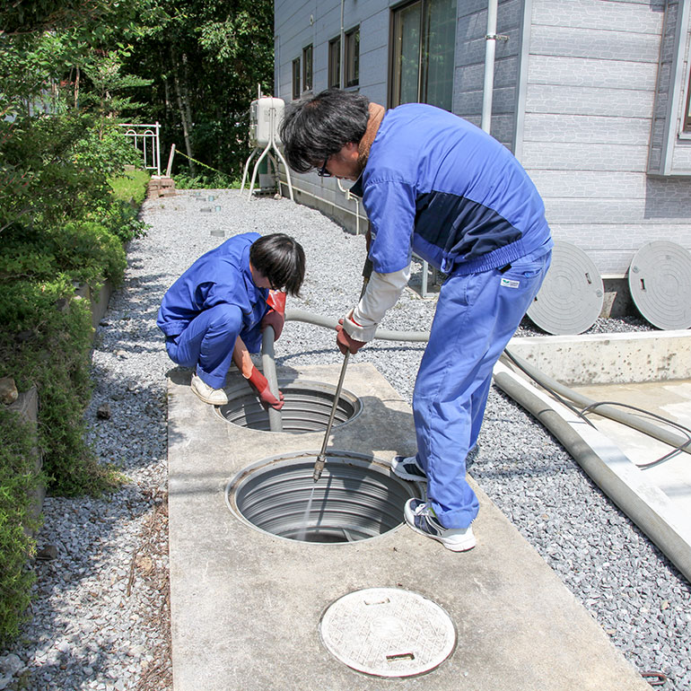 浄化槽保守点検・清掃